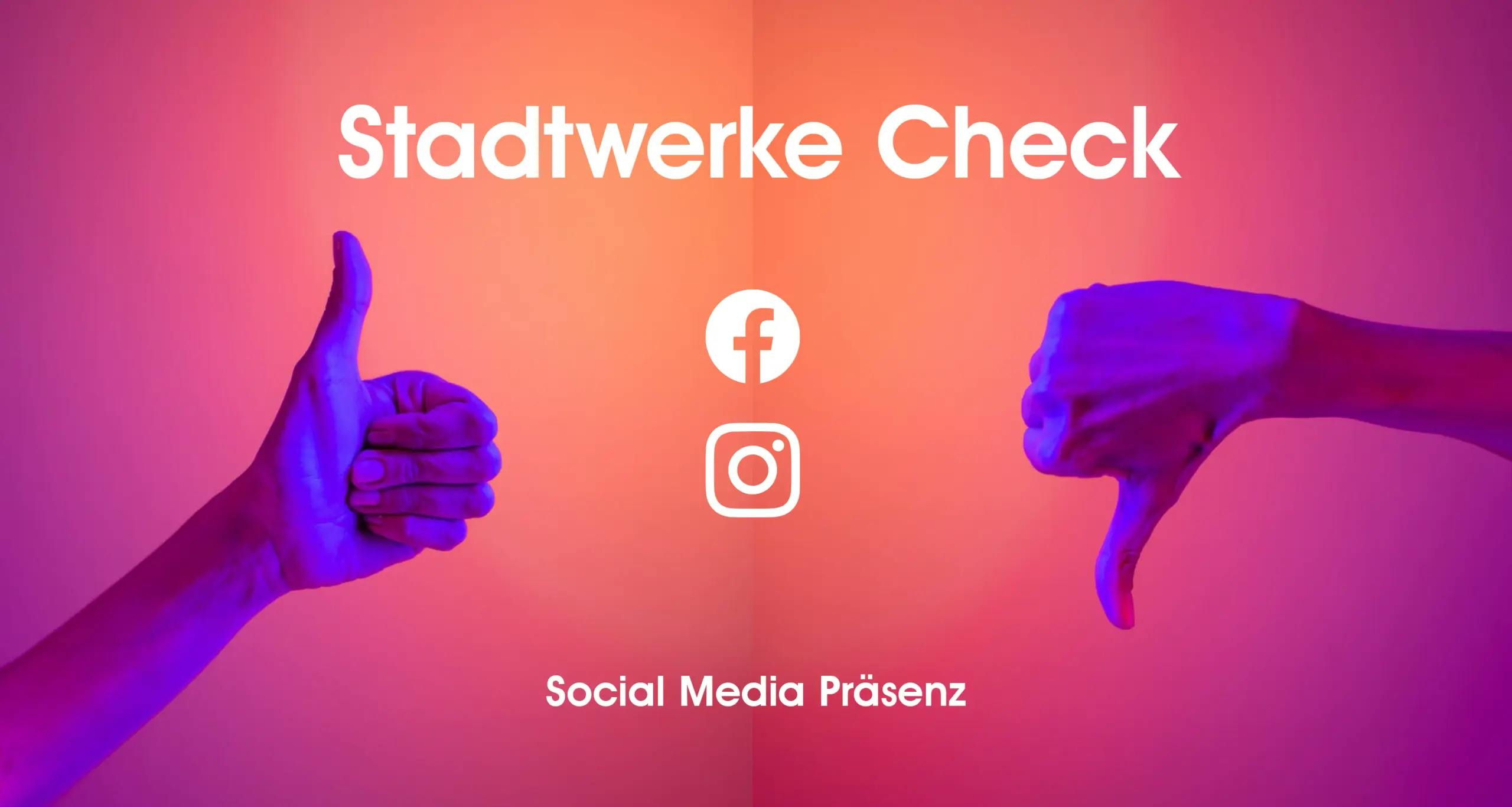 Social Media Stadtwerke Check